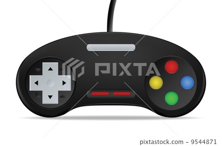 Gamepad Joystick vector - Stock Illustration [9544871] - PIXTA