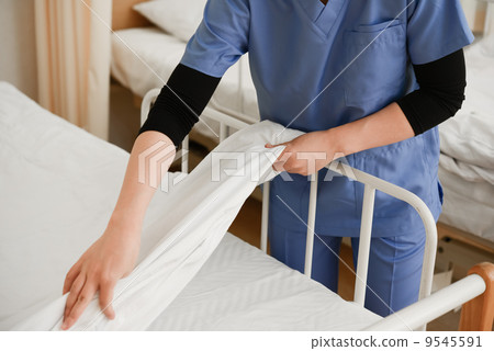 Hospital Room Futon nurse 9545591