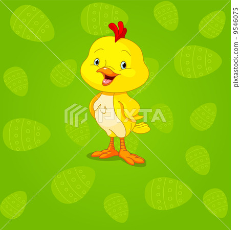 Easter Chick background 9546075