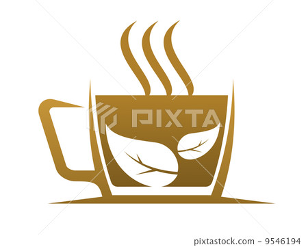 Fresh cup of steaming hot herbal tea Fresh cup of steaming hot herbal tea 9546194