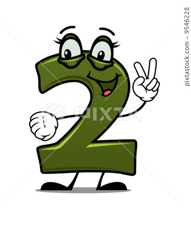 Number two cartoon image Number two cartoon image 9546228
