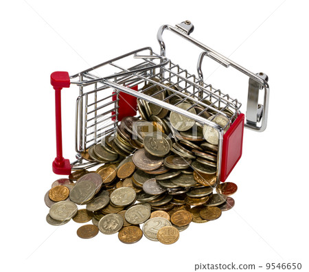 Shopping Cart with money Shopping Cart with money 9546650