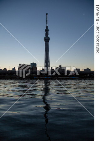 在日出的東京天空樹 在日出的東京天空樹 9546931