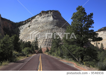 Zion National Park Checkerboard · Mesa and Zion · Mount · Carmel · Highway 9546938