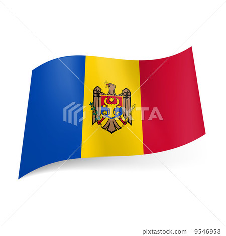 State flag of Moldova 9546958