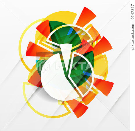 Vector modern colorful charts design Vector modern colorful charts design 9547837