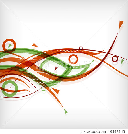 Modern abstract lines minimal background 9548143
