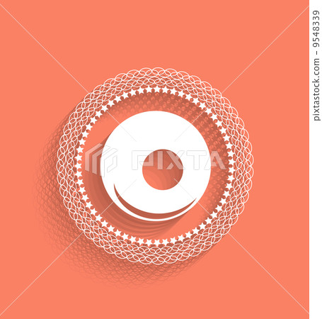 Bowling ball vector icon modern flat icon 9548339