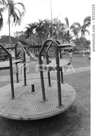 carousel in the playground 9550103