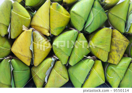 Sticky Rice and bananas Sticky Rice and bananas 9550114