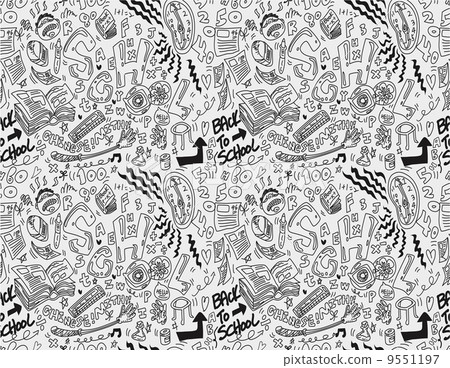 book, bag, background - Stock Illustration [9551197] - PIXTA