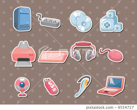 button, audio, cd-rom - Stock Illustration [9554727] - PIXTA