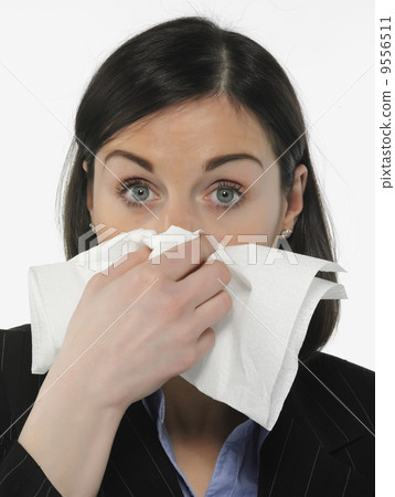 Women with allergies 9556511