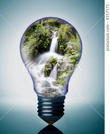 bulb with waterfall bulb with waterfall 9557575