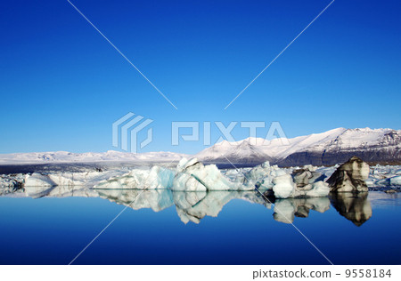 Iceland Glacier Lake Iceland Glacier Lake 9558184