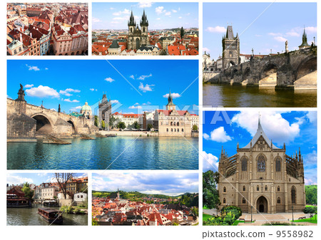 Famous places of Czech Republic 9558982