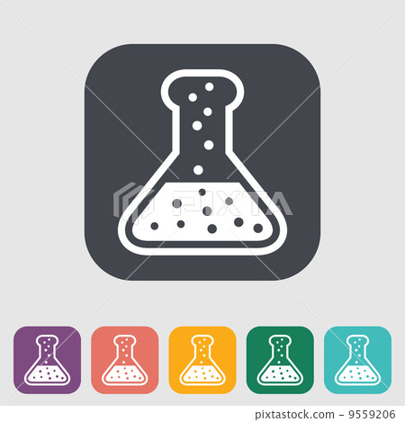 Chemisty flat icon Chemisty flat icon 9559206
