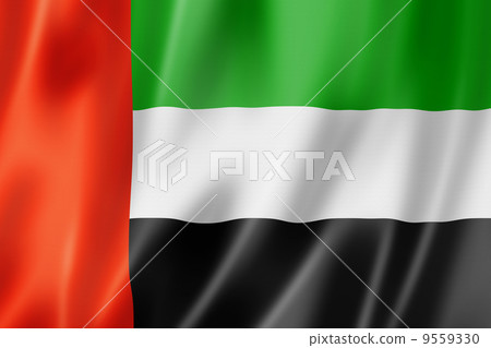 United Arab Emirates flag 9559330