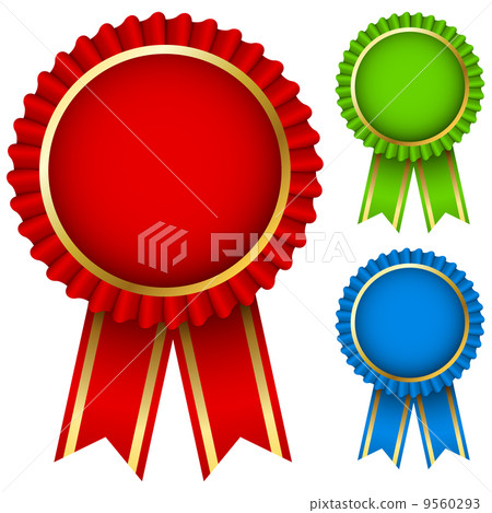 Award ribbon rosettes Award ribbon rosettes 9560293