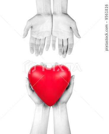 Health insurance or love concept Health insurance or love concept 9561816