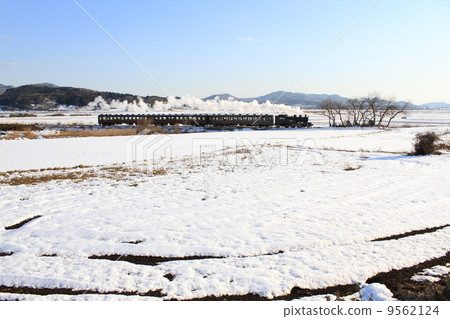 Moka Railway “SL scene just before the snow melts” Moka Railway “SL scene just before the snow melts” 9562124