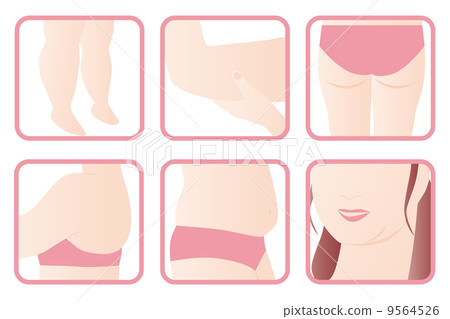 Chubby body illustration 9564526