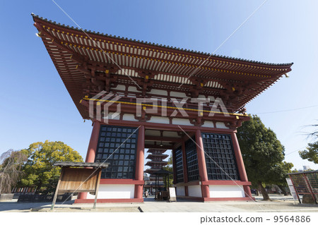 四天王寺西門 四天王寺西門 9564886