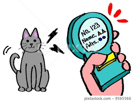 用微芯片識別寵物 用微芯片識別寵物 9565568