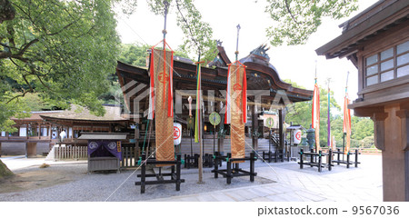 Kompira-san Shrine Exceptional Festival The main shrine of Shunkomiya "Shrine" 9567036