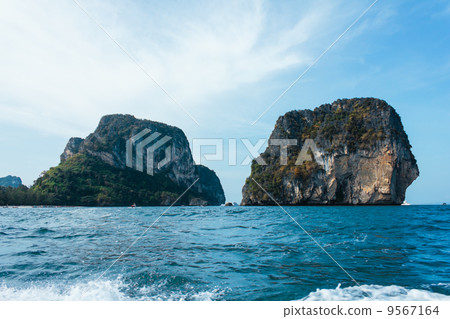 view of andaman sea, thailand view of andaman sea, thailand 9567164