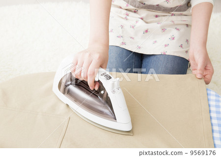 Woman ironing Woman ironing 9569176