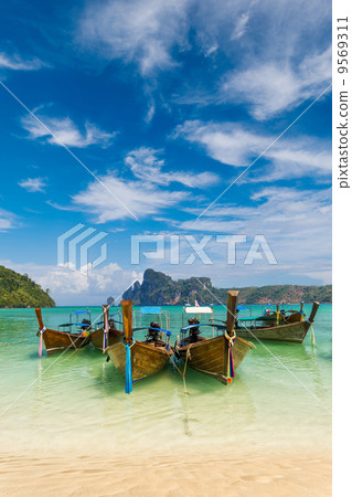 Paradise beach of Koh Phi Phi 9569311