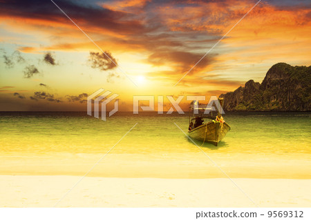 Boat in Phuket Thailand 9569312