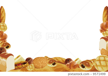 Bread image frame Bread image frame 9571499