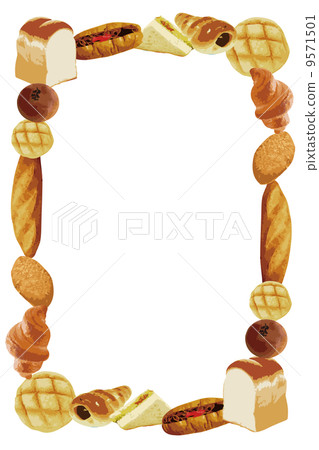 Bread image frame Bread image frame 9571501