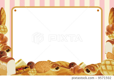 Bread image frame Bread image frame 9571502
