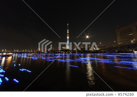 東京晴空塔 點燈 夜景 9574280