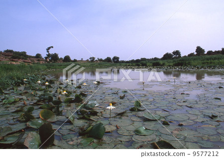 River flowing through the cliff of Bandi Agara 9577212
