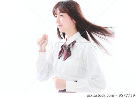 跑步的學生 9577739