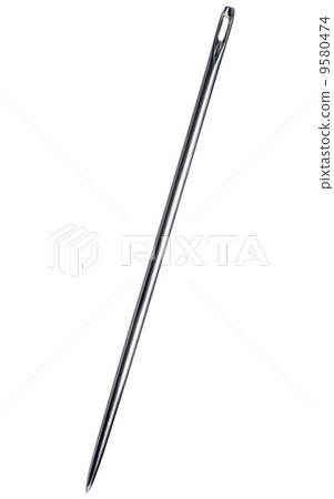 Needle isolated. Clipping path Needle isolated. Clipping path 9580474