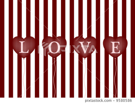 心臟氣球例證愛 9580586