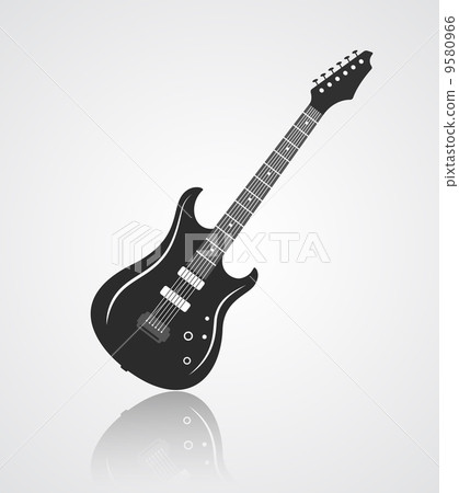 Electric guitar icon 9580966