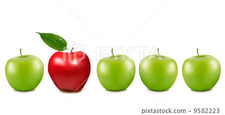 Unique and different concept design with copy space. Vector illu Unique and different concept design with copy space. Vector illu 9582223
