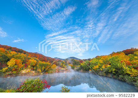Colorful autumn Hakkoda Crisis 9582229