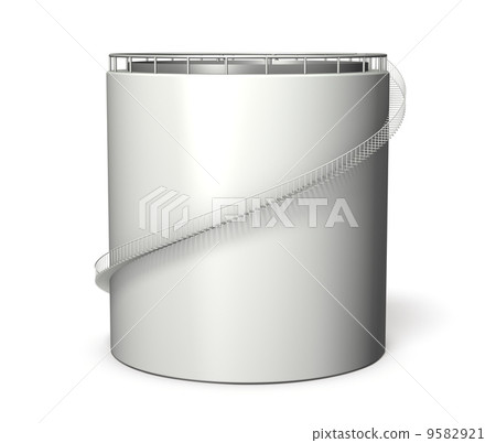 Miniature model of oil tank tank 9582921