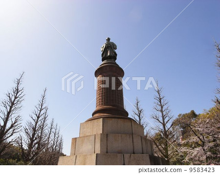 Yasukuni Shrine Omura Masujiro bronze statue 9583423