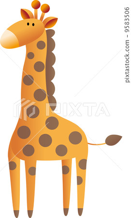 長頸鹿 illustration 數字動畫 9583506