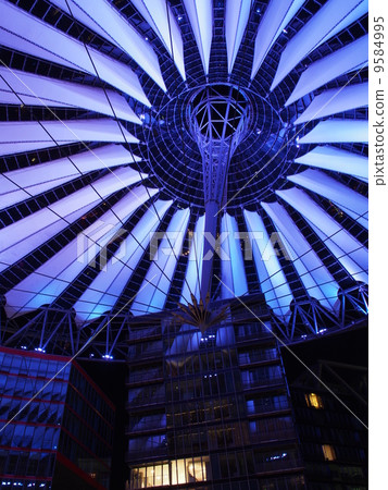 Germany Berlin Sony Center Illuminations Germany Berlin Sony Center Illuminations 9584995