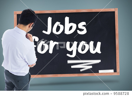 Composite image of businessman holding glasses Composite image of businessman holding glasses 9588728