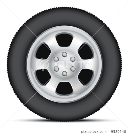 Illustration Wheel of car. Illustration Wheel of car. 9589348